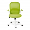 Кресло компьютерное Happy ткань, зеленый