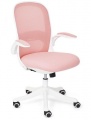 Кресло компьютерное Happy ткань, розовый