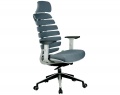 Офисное кресло Riva Chair SHARK Серая ткань