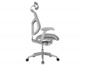 Эргономичное кресло HSTM 01 G Серая сетка/серый пластик